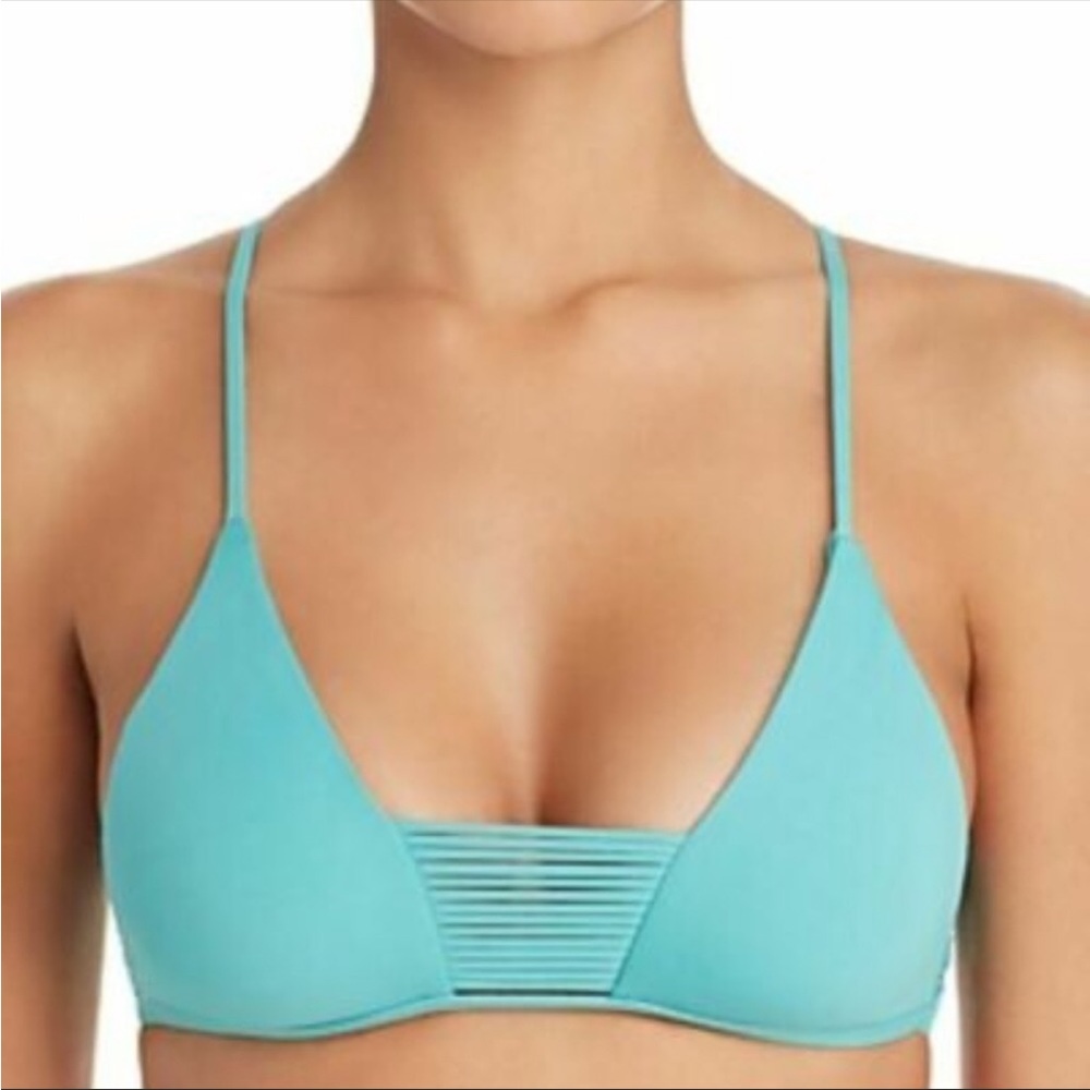 Isabella Rose two piece swim suit (top and bottom size small) Turquoise